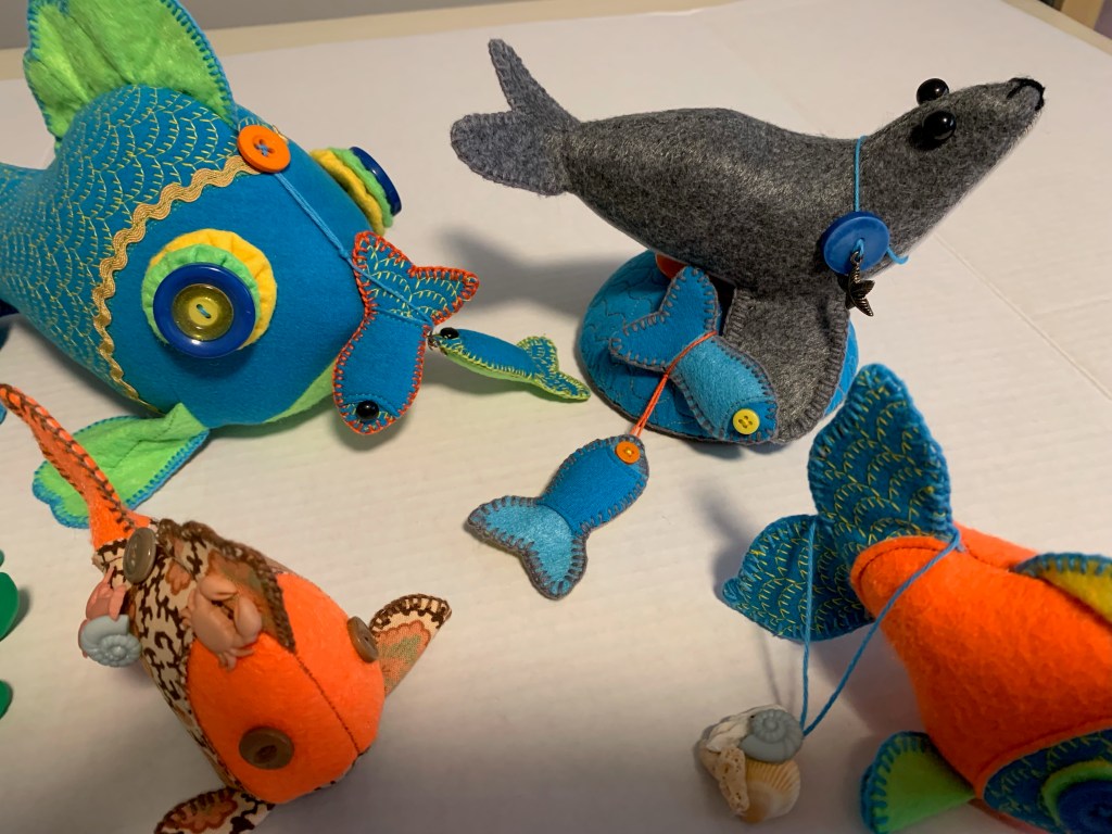 All I wanna do is beach, beach, beach… DIY Sea Creatures from Upcycled&nbsp;Materials