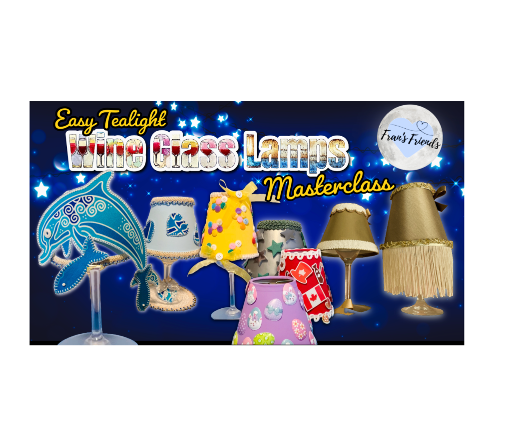 Easy Tealight Wine Glass Lampshade&nbsp;Masterclass