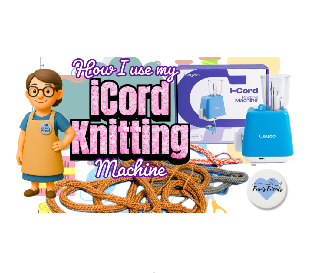 How I use my Caydo iCord Knitting Machine: Brilliant Corking or French Knitting Ideas for Craft&nbsp;Projects