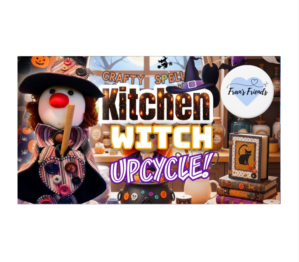 Kitchen Witch Upcycle: Giving a 1970s Good Luck Charm a Crafting&nbsp;Makeover