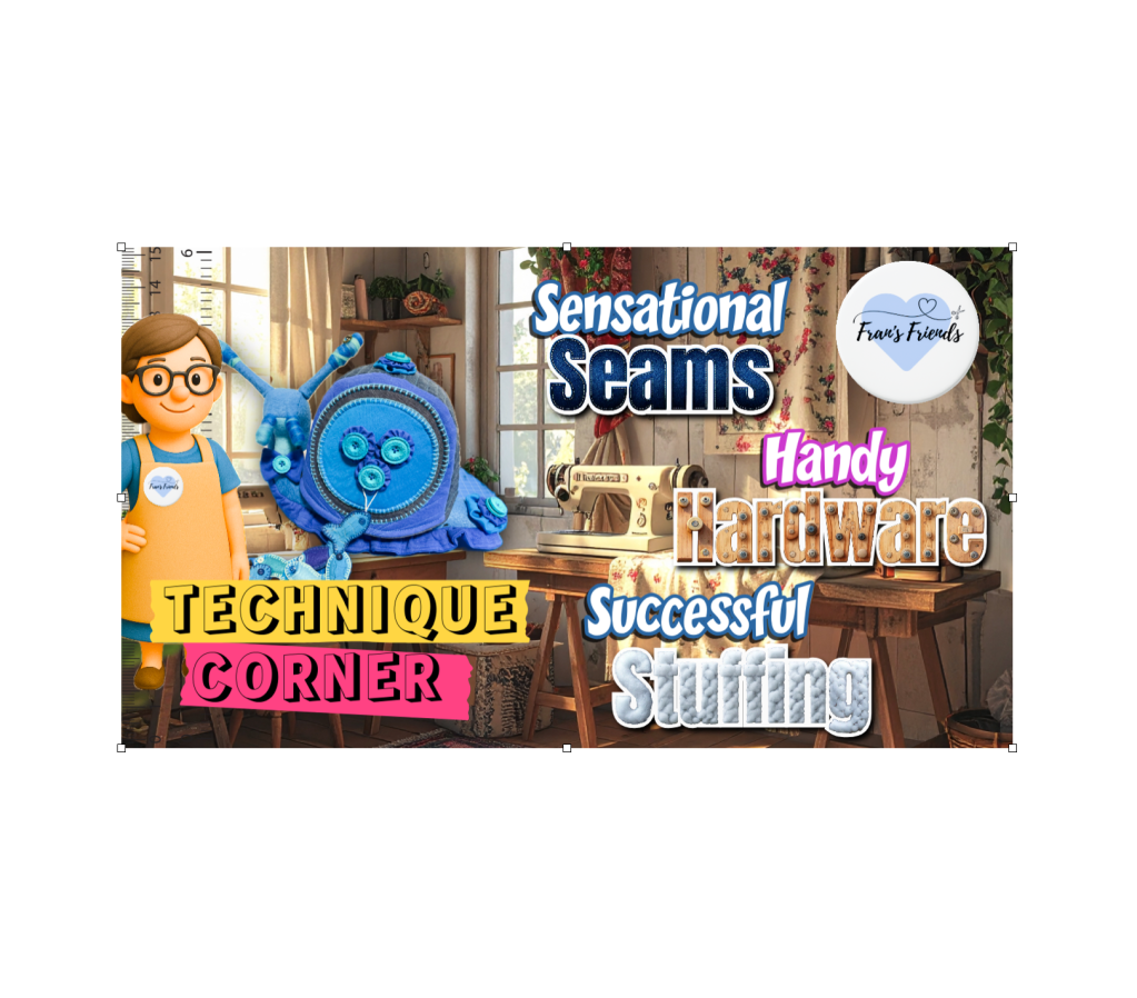 Crafting Techniques: Sensational Seams, Handy Hardware & Successful Stuffing (Used on Snail&nbsp;Project)