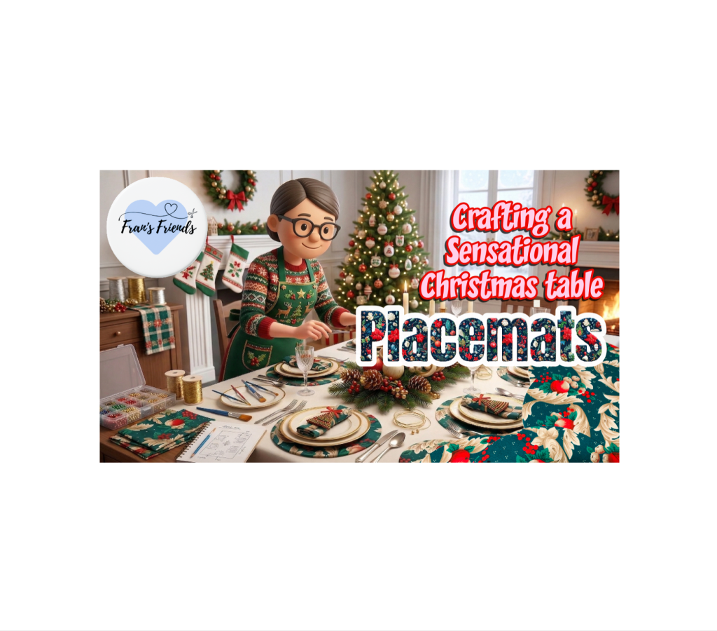Crafting a Sensational Christmas Table: Make Beautiful Festive&nbsp;Placemats