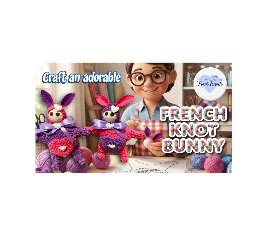 Craft an Unbelievably Adorable French Knot&nbsp;Bunny!