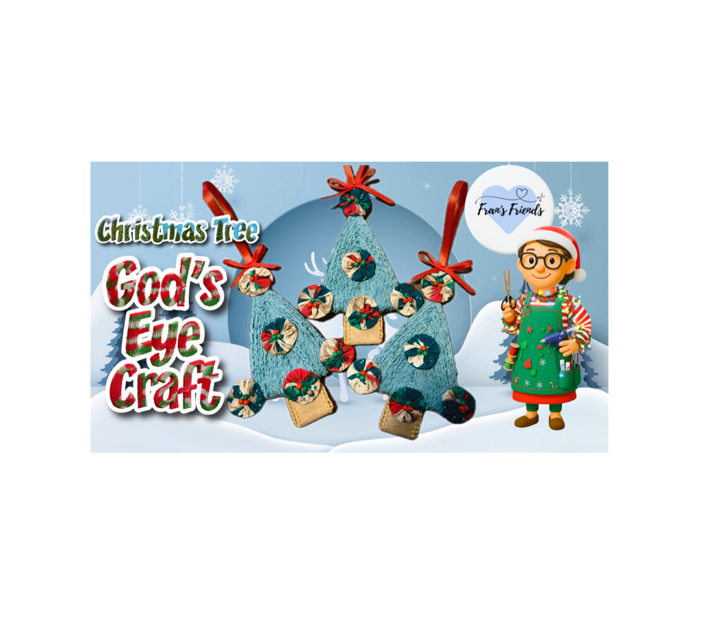 Crafting a Sensational Christmas Table: Making Christmas Tree God’s Eye&nbsp;Ornaments